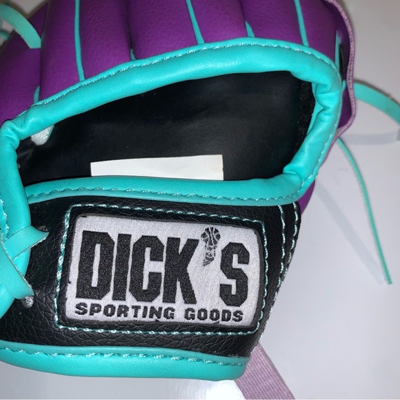 Dick’s Sporting Goods Kids Purple Softball Glove Synthetic Leather - Picture 3 of 7